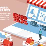 Een thumbnail van een Koreaanse infographic die de koopgedrag van de mens laat zien.