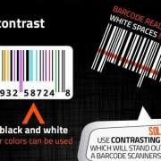 Infographic over de meest voorkomende problemen bij barcodes