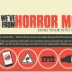 Infographic over horror clichés in films