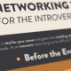 15 netwerktips voor introverte