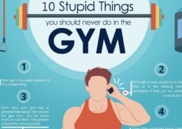10 domme acties in een sportschool